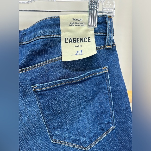 L’AGENCE Taylor High rise shorts size 29 - Picture 4 of 14